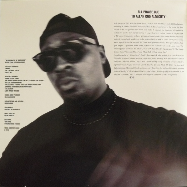 Chuck D - Autobiography Of Mistachuck | Mercury (314 532 944-1) - 3 Chuck D - Autobiography Of Mistachuck | Mercury (314 532 944-1) - 3