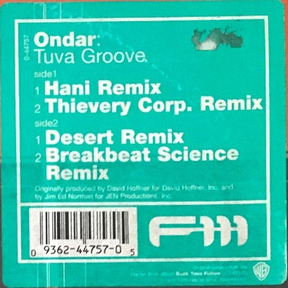Ondar - Tuva Groove | Warner Bros. Records (0-44757) - 2 Ondar - Tuva Groove | Warner Bros. Records (0-44757) - 2