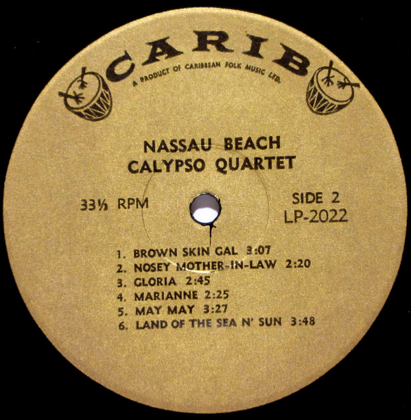 Nassau Beach Calypso Quartet - Nassau Beach Calypso Quartet | Carib (LP-2022) - 4 Nassau Beach Calypso Quartet - Nassau Beach Calypso Quartet | Carib (LP-2022) - 4
