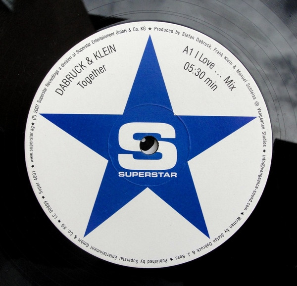 Dabruck & Klein - Together | Superstar Recordings (SUPER DJ 4001) - 3 Dabruck & Klein - Together | Superstar Recordings (SUPER DJ 4001) - 3