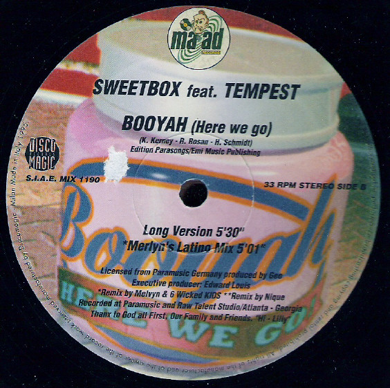 Sweetbox Feat. Tempest - Booyah (Here We Go) | Discomagic Records (MIX 1190)