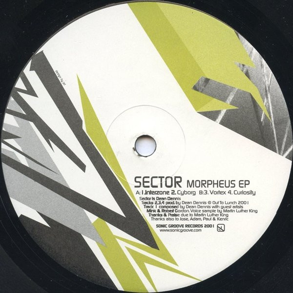 Sector - Morpheus EP | Sonic Groove (SG0127)