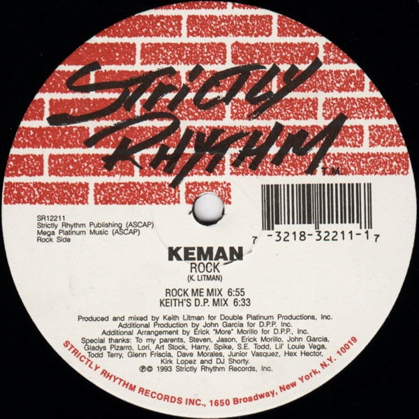 Keman - Rock / Move | Strictly Rhythm (SR12211) - 2 Keman - Rock / Move | Strictly Rhythm (SR12211) - 2