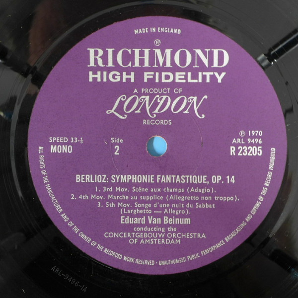 Symphony Fantastique-Roman Carnival Overture