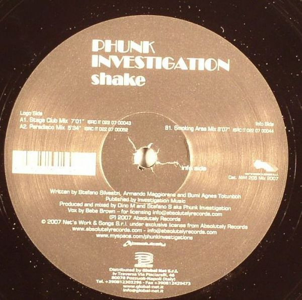 Phunk Investigation - Shake | Net's Work International (NWI 205 Mix 2007)