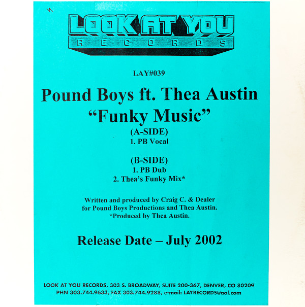 Pound Boys Feat. Thea Austin - Funky Music | Look At You Records (LAY#039)