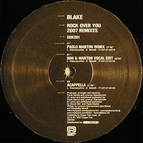 Blake - Rock Over You (2007 Remixes) | Ocean Dark (ODK051)