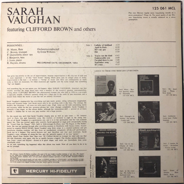 Sarah Vaughan