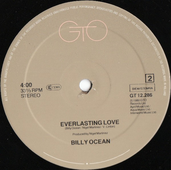 Billy Ocean - Nights | GTO (GT 12.286) - 4