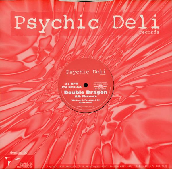 Double Dragon - Spiked (Remix) / Wetware | Psychic Deli (PSI 020) - 4