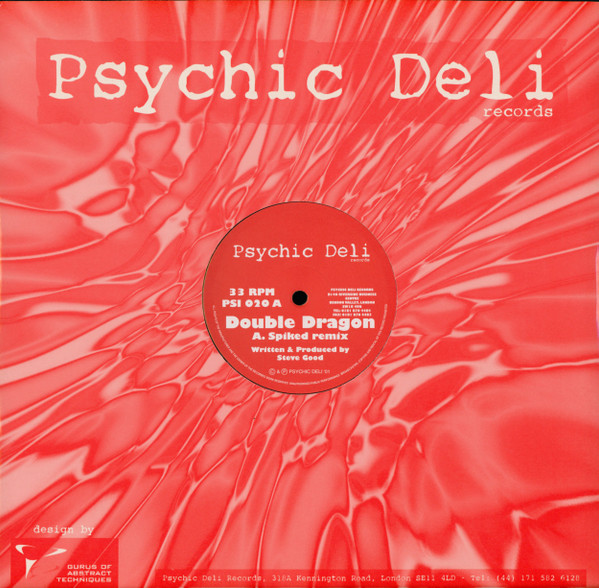 Double Dragon - Spiked (Remix) / Wetware | Psychic Deli (PSI 020) - 3
