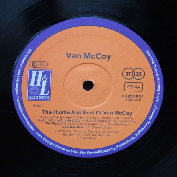 The Hustle And Best Of Van McCoy