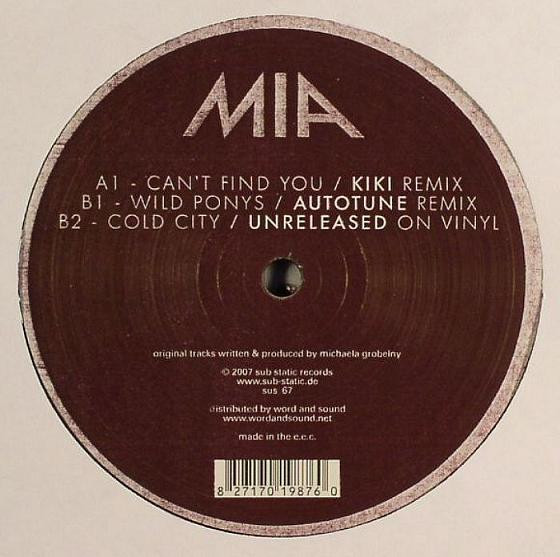 MIA - Bittersüss Remixes Vol.2 | Sub Static (sus_67) - 2 MIA - Bittersüss Remixes Vol.2 | Sub Static (sus_67) - 2