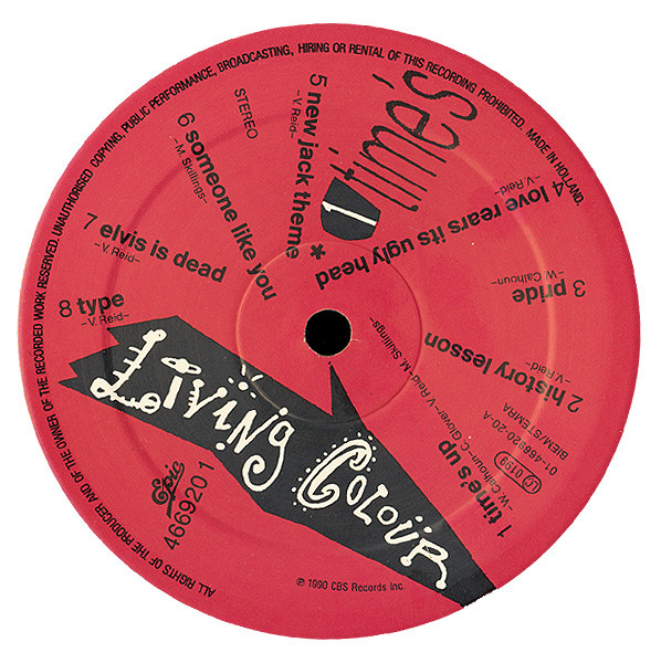 Living Colour - Time's Up | Epic (466920 1) - 3 Living Colour - Time's Up | Epic (466920 1) - 3