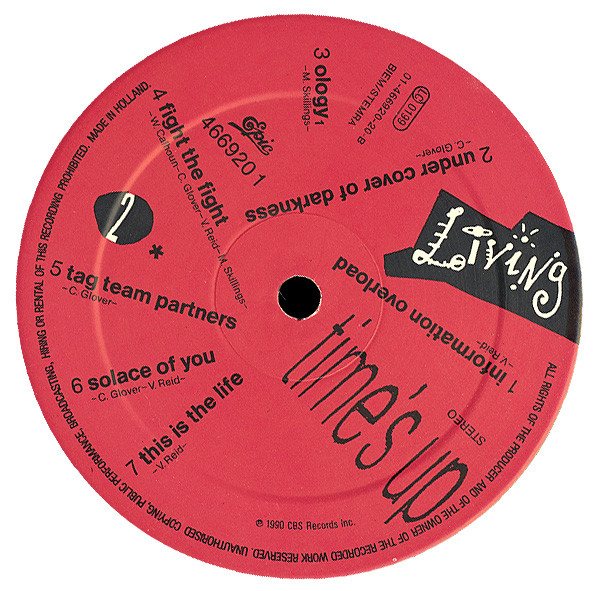 Living Colour - Time's Up | Epic (466920 1) - 4 Living Colour - Time's Up | Epic (466920 1) - 4
