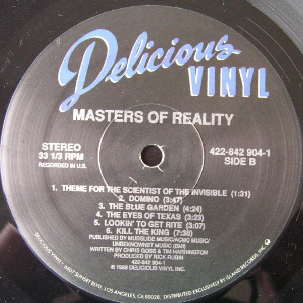 Masters Of Reality - Masters Of Reality | Delicious Vinyl (422-842 904-1) - 4 Masters Of Reality - Masters Of Reality | Delicious Vinyl (422-842 904-1) - 4
