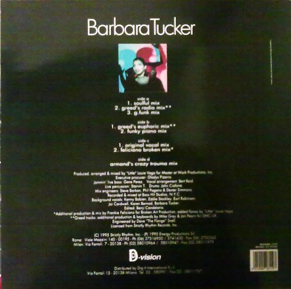 Barbara Tucker - Stay Together | D:vision Records (DVDM 119) - 2 Barbara Tucker - Stay Together | D:vision Records (DVDM 119) - 2