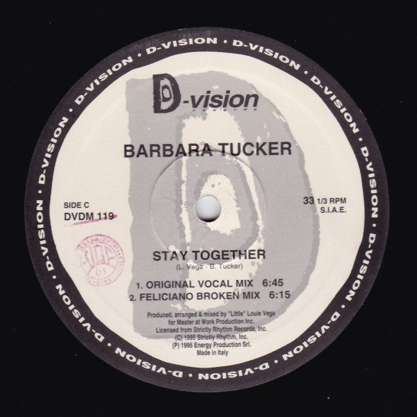 Barbara Tucker - Stay Together | D:vision Records (DVDM 119) - 4 Barbara Tucker - Stay Together | D:vision Records (DVDM 119) - 4