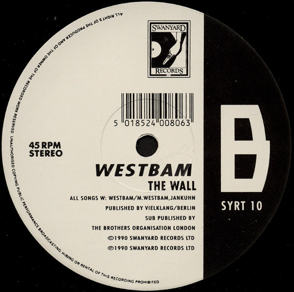 WestBam - The Roof Is On Fire! (Ultimate Mix) | Swanyard Records Ltd (SYRT 10) - 4