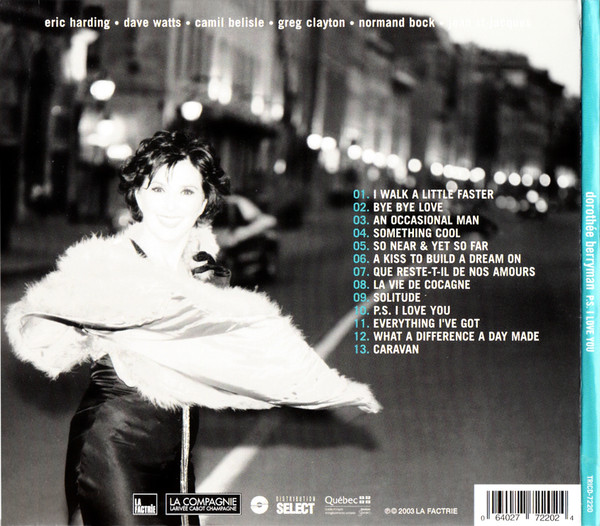 Dorothée Berryman - P.S. I Love You | La Tribu (TRICD-7220) - 3 Dorothée Berryman - P.S. I Love You | La Tribu (TRICD-7220) - 3