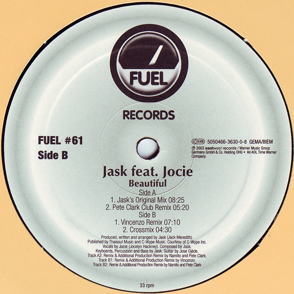 Jask Feat. Jocie - Beautiful | Fuel Records (FUEL #61) - main Jask Feat. Jocie - Beautiful | Fuel Records (FUEL #61) - main