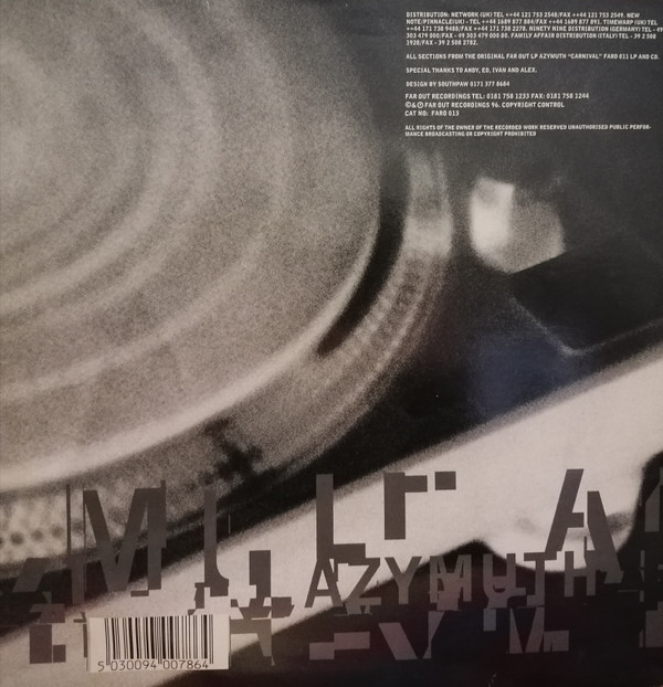 Azymuth - Jazz Carnival Part Two Of Two | Far Out Recordings (FARO 013) - 2