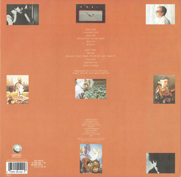 Lone Justice - Shelter | Geffen Records (WX 73) - 2