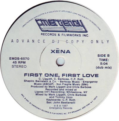 Xena - First One, First Love | Emergency Records (EMDS-6570) - 2 Xena - First One, First Love | Emergency Records (EMDS-6570) - 2