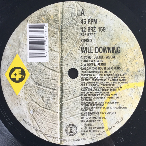 Will Downing - The Remix E.P. | 4th & Broadway (12 BRZ 159) - 3 Will Downing - The Remix E.P. | 4th & Broadway (12 BRZ 159) - 3