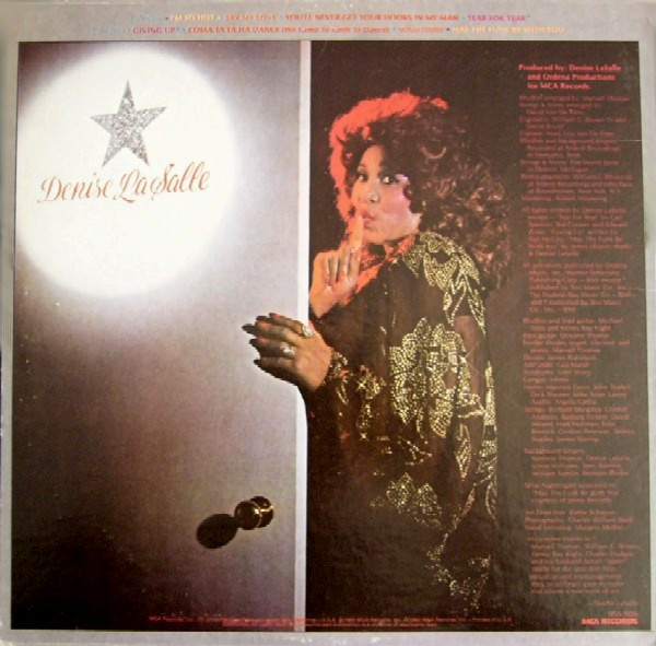 Denise LaSalle - I'm So Hot | MCA Records (MCA-3239) - 2 Denise LaSalle - I'm So Hot | MCA Records (MCA-3239) - 2