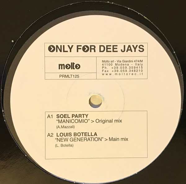 Various - Promo Mix 125 | Molto (PRMLT 125) - main