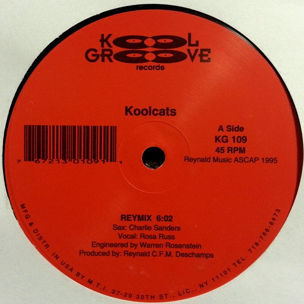 Reynald C.F.M. Deschamps - Koolcats | Kool Groove Records (KG 109) - main