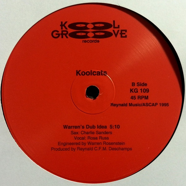 Reynald C.F.M. Deschamps - Koolcats | Kool Groove Records (KG 109) - 2