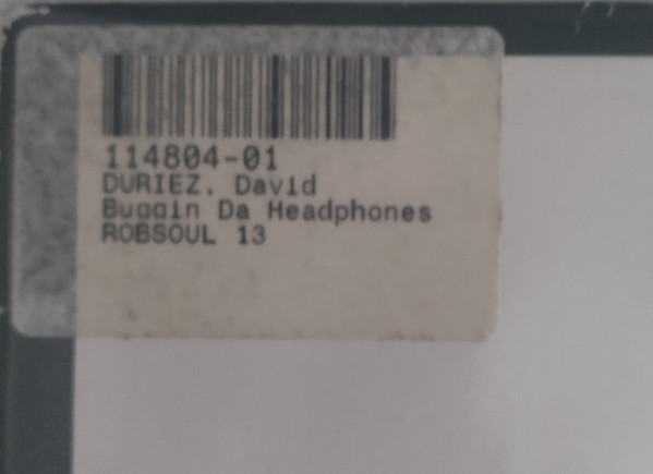 David Duriez - Buggin Da Headphones | Robsoul Recordings (RB13) - 5 David Duriez - Buggin Da Headphones | Robsoul Recordings (RB13) - 5