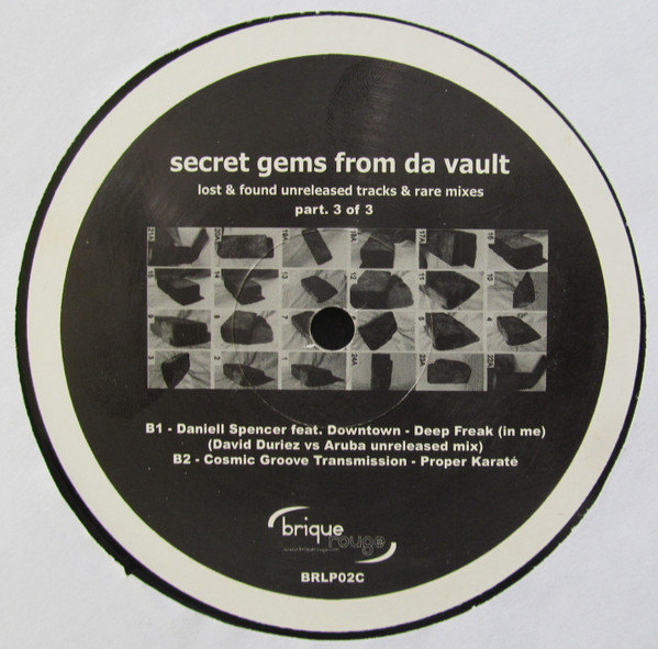 Various - Secret Gems From Da Vault Part 3 | Brique Rouge (BRLP02C) - 4 Various - Secret Gems From Da Vault Part 3 | Brique Rouge (BRLP02C) - 4
