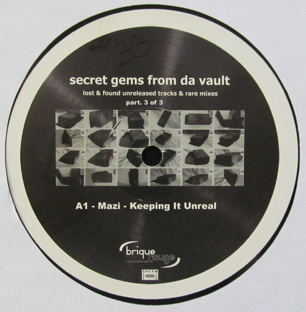 Various - Secret Gems From Da Vault Part 3 | Brique Rouge (BRLP02C) - 3 Various - Secret Gems From Da Vault Part 3 | Brique Rouge (BRLP02C) - 3