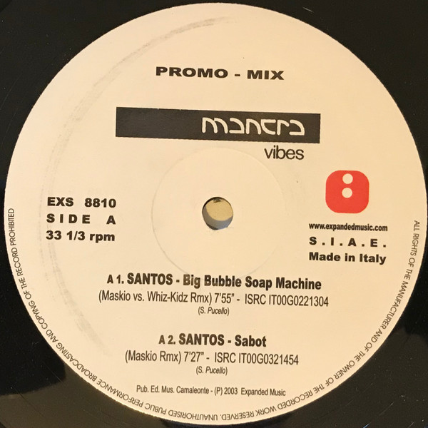 Various - Promo Mix 8810 | Mantra Vibes (EXS 8810)