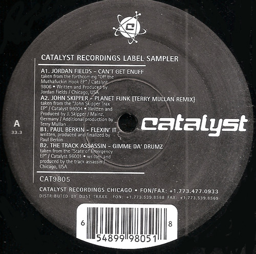 Various - Catalyst Recordings Label Sampler | Catalyst Recordings (CAT9805)