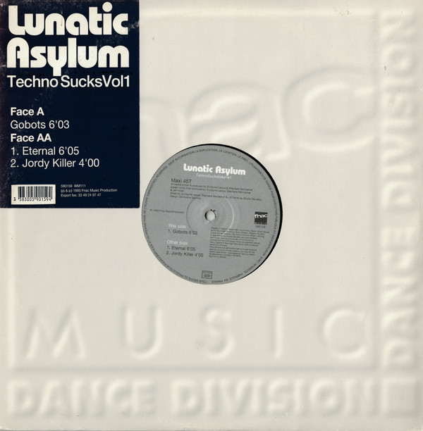 Lunatic Asylum - Techno Sucks Vol 1 | Fnac Music Dance Division (590159) - main Lunatic Asylum - Techno Sucks Vol 1 | Fnac Music Dance Division (590159) - main