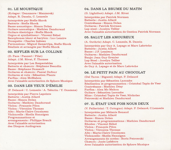 Various - Salut Joe! | Disques Atlantis (ATCD-5613) - 4 Various - Salut Joe! | Disques Atlantis (ATCD-5613) - 4