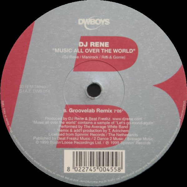 DJ Rene - Music All Over The World | DWBoys (DWB 014) - 2 DJ Rene - Music All Over The World | DWBoys (DWB 014) - 2