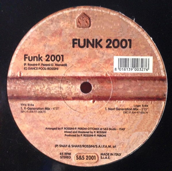 Funk 2001 - Funk 2001 | Snap & Shake (S&S 2001) - main Funk 2001 - Funk 2001 | Snap & Shake (S&S 2001) - main