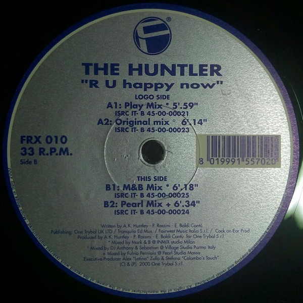 The Huntler - R U Happy Now | Fresca (FRX 010) - main