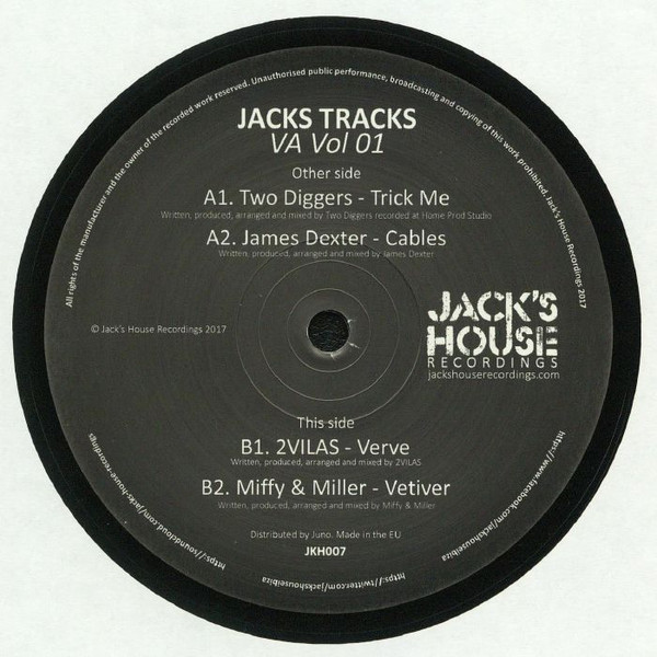 Various - Jacks Tracks VA Vol 01 | Jack's House Recordings (JKH007) - main