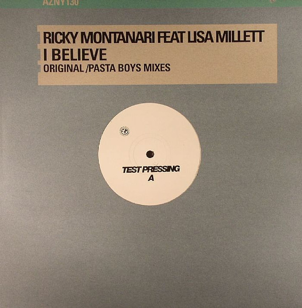 Ricky Montanari Feat Lisa Millett - I Believe | Azuli Records (AZNY 130) - main