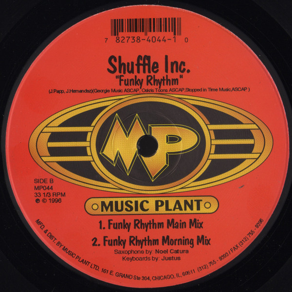 Shuffle Inc. - Harmony / Funky Rhythm | Music Plant (MP044) - 2
