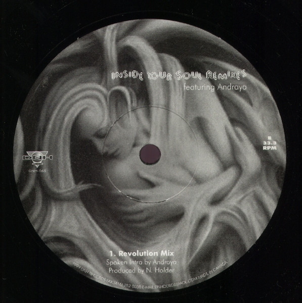 Nick Holder Featuring Andraya - Inside Your Soul Remixes | DNH Records (DNH-065) - 2