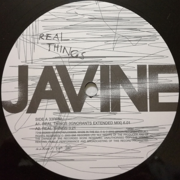 Javine - Real Things | Innocent (SINT 46) - 3 Javine - Real Things | Innocent (SINT 46) - 3