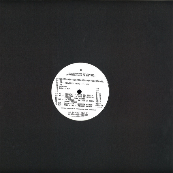 Deep88 - Remix EP | Ascii Records (ASC303) - 2 Deep88 - Remix EP | Ascii Records (ASC303) - 2