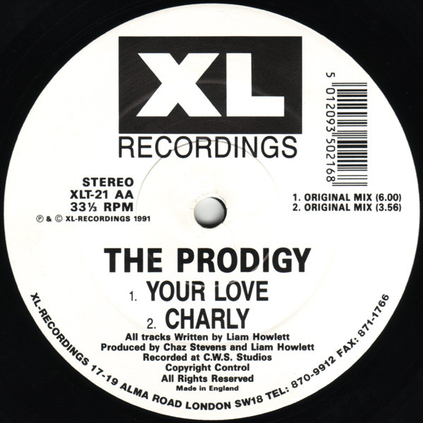 The Prodigy - Charly | XL Recordings (XLT 21) - 4 The Prodigy - Charly | XL Recordings (XLT 21) - 4